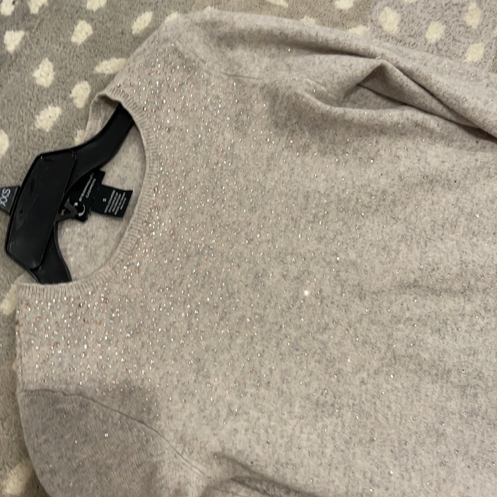 100% Cashmere sweater from Bloomingdale’s